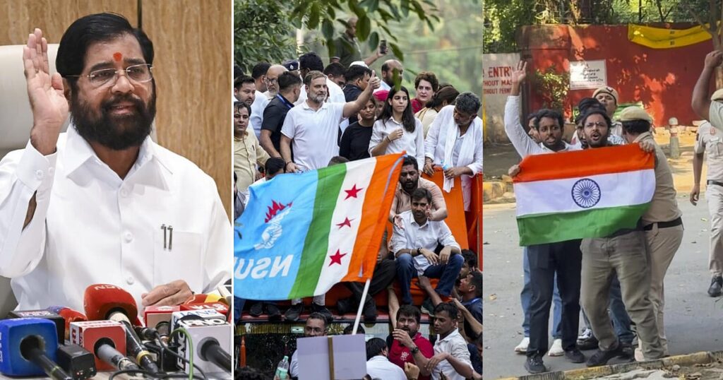 Opposition ‘speaks the language of Pakistan’: Eknath Shinde attacks Rahul, CJP over alleged bid to ‘destabilise’ India - Deccan Herald