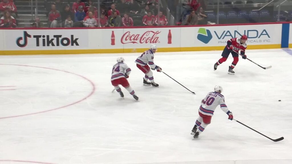 NYR@WSH: Liljegren scores goal against Igor Shesterkin - NHL.com