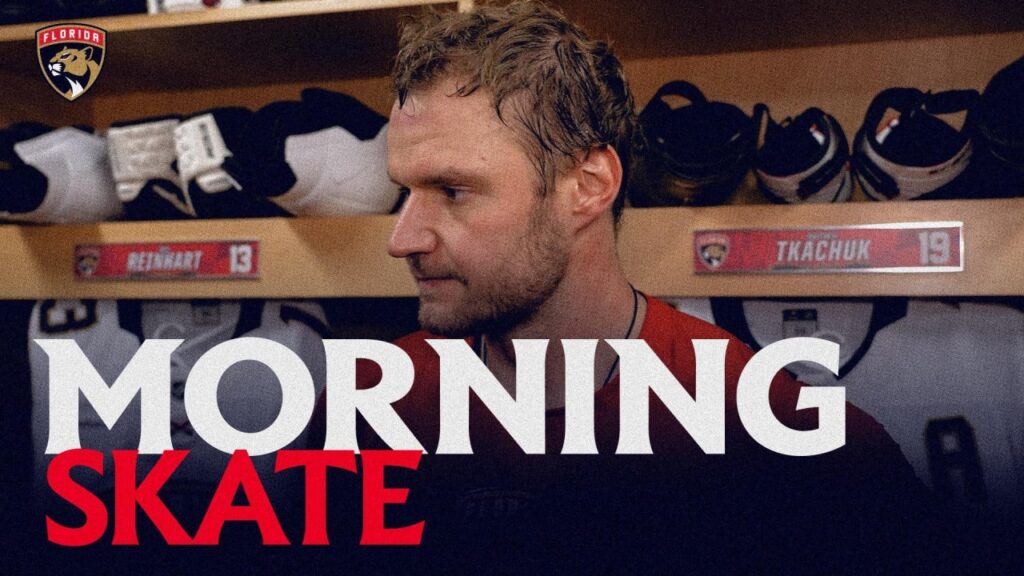 FLA at SJS: Aleksander Barkov (Morning Skate) - NHL.com