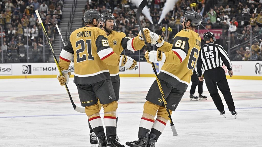ANA@VGK: Theodore scores goal against Lukas Dostal - NHL.com