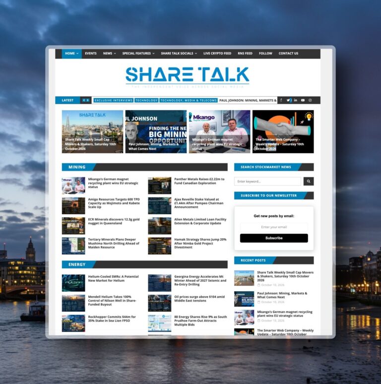 Share Talk Weekly Stock Market News Review, Sunday 11th October 2026 - Share Talk