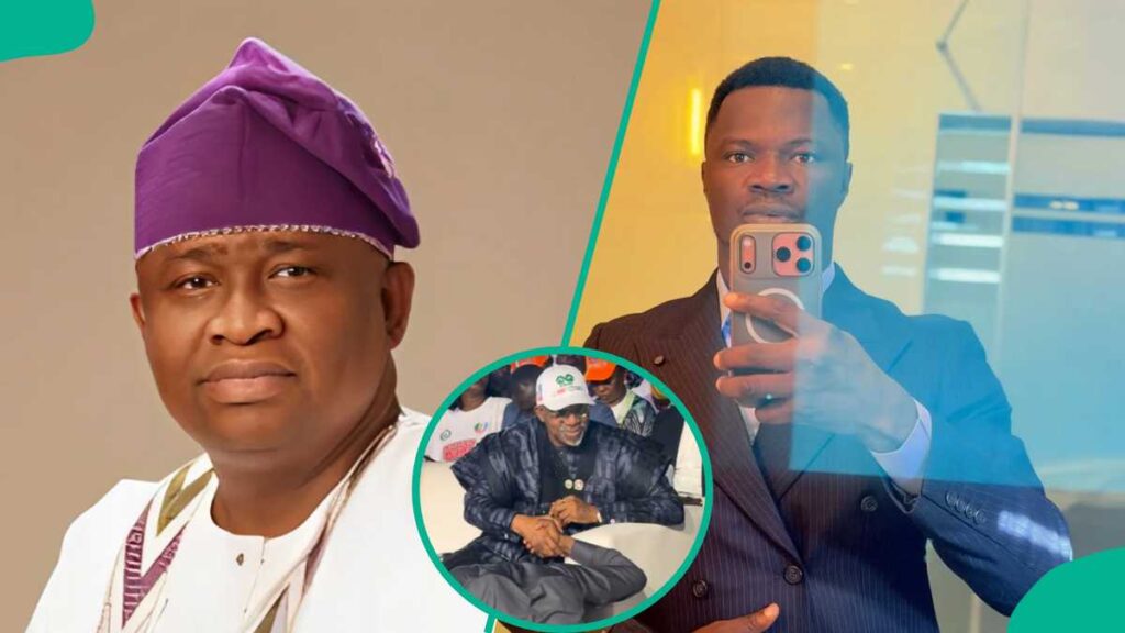 Moment Toluwanisings Prostrates for Ogun Governor, Senator Yayi in Viral Pre-Death Video - Legit.ng