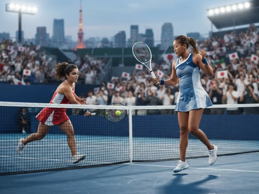 Naomi Osaka overcomes Jasmine Paolini in straight sets to advance in Tokyo return - Tennis Tonic