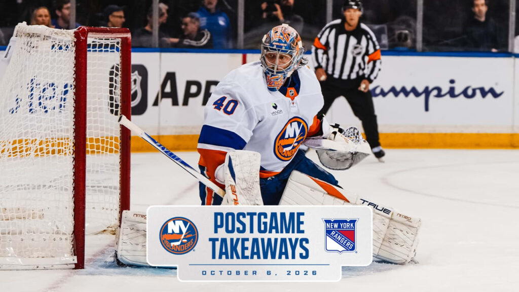 Takeaways: Isles Comeback Bid Falls Short in 5-2 Loss to Rangers - NHL.com