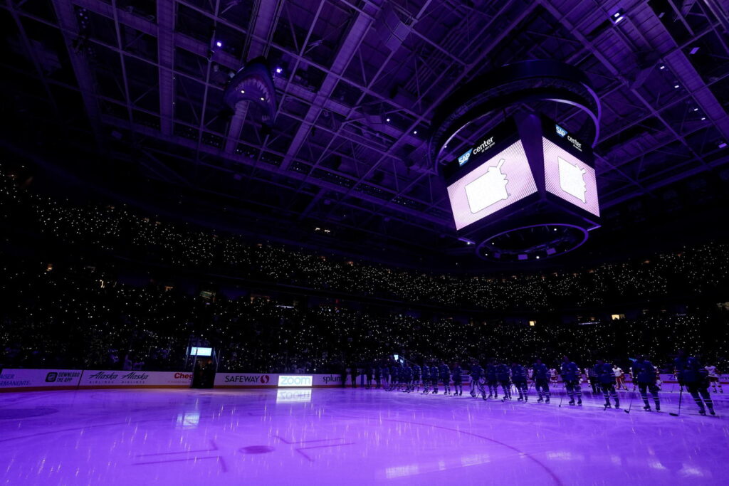 Sharks to Host Hockey Fights Cancer Night on November 15 - The Hockey News