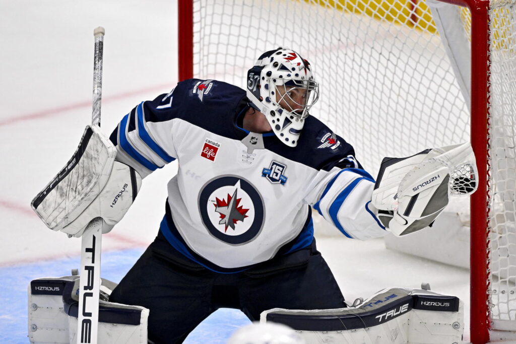Report: Winnipeg Jets Working On Trading Hellebuyck To New Jersey Devils - The Hockey News