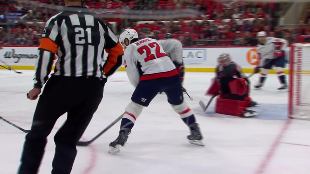 WSH@CAR: Jenner scores goal against Pyotr Kochetkov - NHL.com