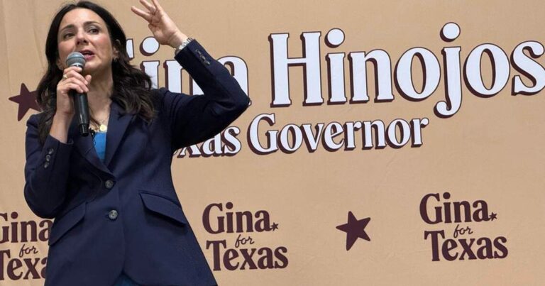 National Democrats invest more heavily in Texas governor candidate Gina Hinojosa after Pritzker support - CBS News