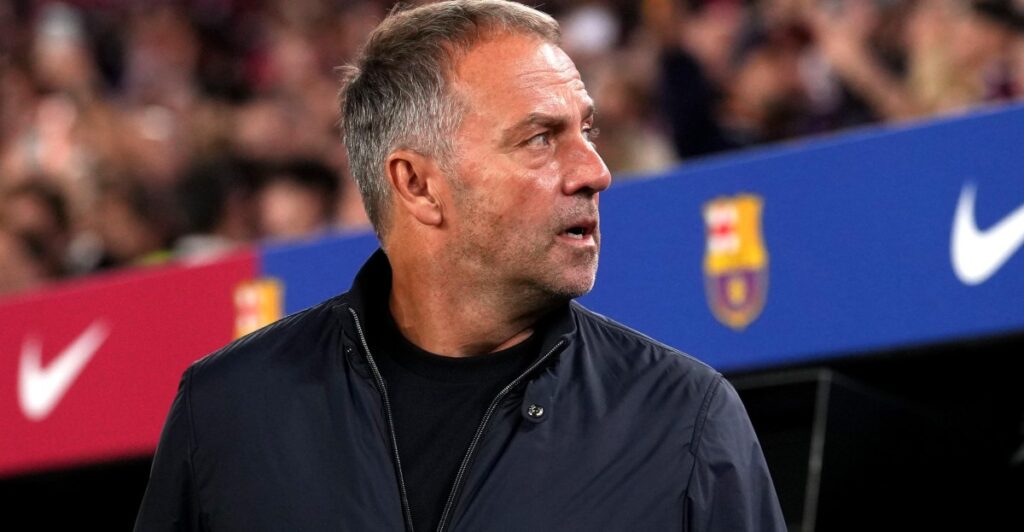 Hansi Flick talks Brian Farinas and Frenkie de Jong in defence ahead of Barcelona vs Alaves - Barca Blaugranes