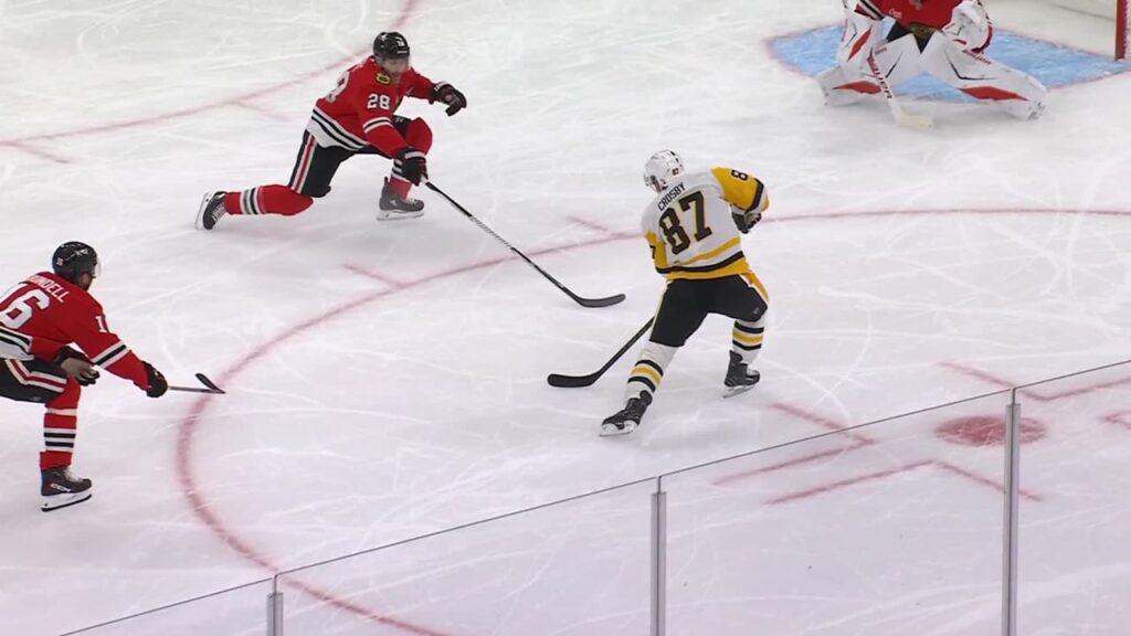 PIT@CHI: Crosby scores goal against Spencer Knight - NHL.com
