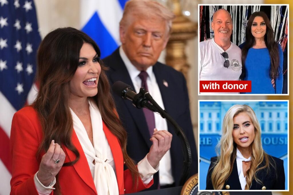 Trump humiliatingly asks Kimberly Guilfoyle to resign as ambassador to Greece, Katie Zacharia reveals in first briefing - New York Post