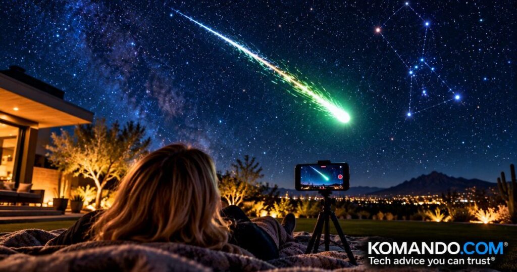 The Orionid meteor shower peaks tonight. Here’s when to look, where to look and how to catch a shooting star on your phone. - Komando.com