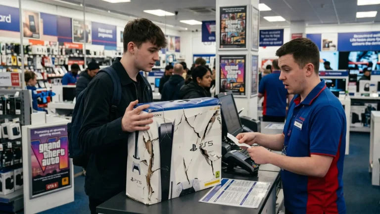 UK shoppers are snapping up damaged PlayStation 5 consoles for £480 to buy GTA VI. - GameGPU