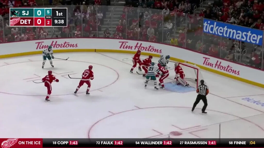 a Spectacular Goalie Save from Detroit Red Wings vs. San Jose Sharks - Yahoo Sports