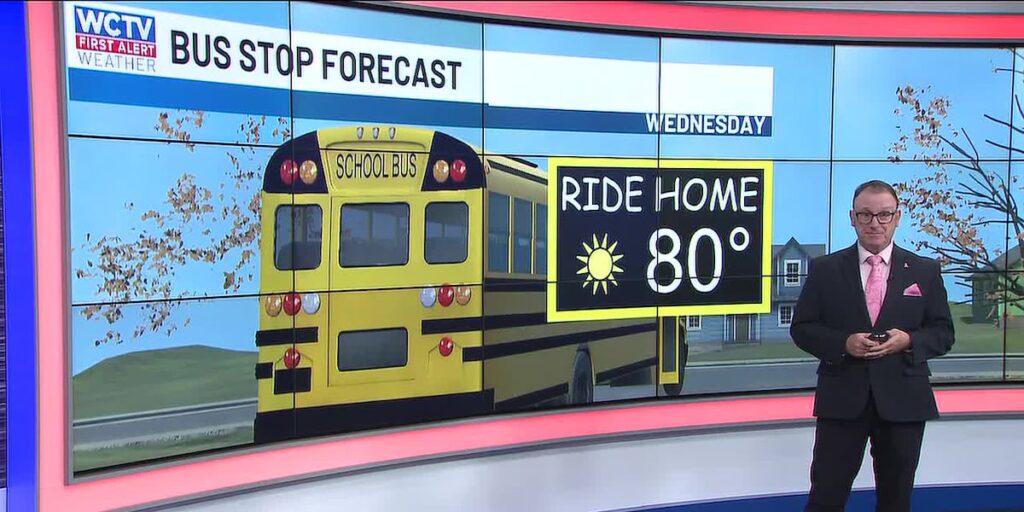 Bus Stop Forecast: Rob has the weather for this morning’s commute - 10/21/26 - WCTV