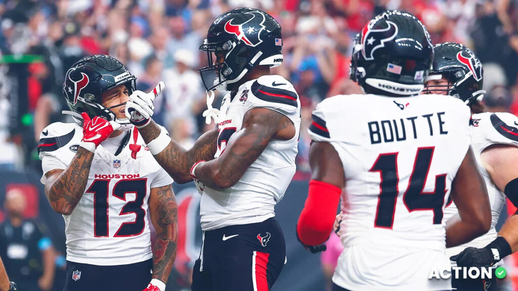 Texans vs Jaguars Player Props for Nico Collins, Woody Marks, Kayshon Boutte - Yahoo Sports
