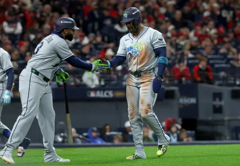 Rays defeat Guardians to level MLB playoff series - Yahoo Sports