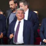 Barcelona president Joan Laporta launches fresh Real Madrid attack and backs Javier Tebas: ‘They want to blow everything up’ - Yahoo Sports