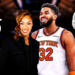 Jordyn Woods flaunts wedding and Karl-Anthony Towns’ Knicks championship rings - Yahoo Sports
