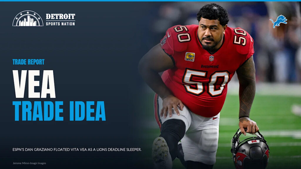 ESPN Floats Vita Vea as a Lions Deadline Sleeper - Yahoo Sports