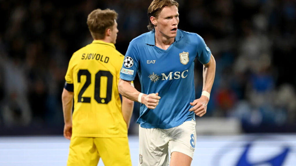 UCL | Napoli 4-3 Bodo/Glimt: McTominay to the rescue with first goals - Yahoo Sports