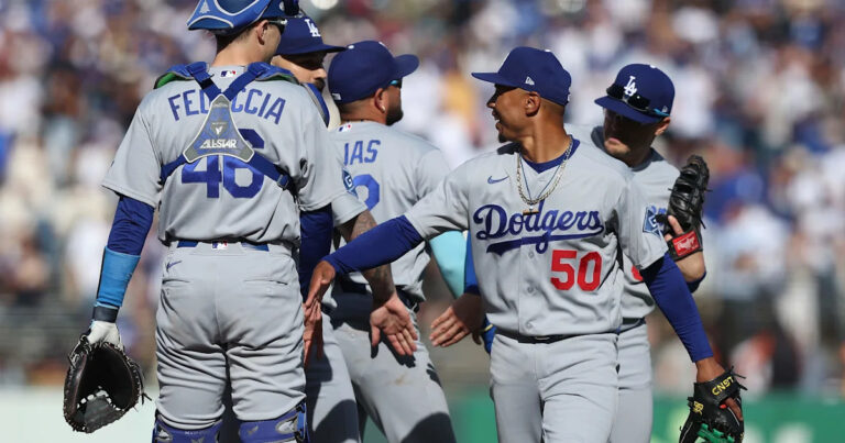 When Do The Los Angeles Dodgers Play Next? NLDS Schedule, TV Channel Revealed for Braves-Dodgers Series - Yahoo Sports