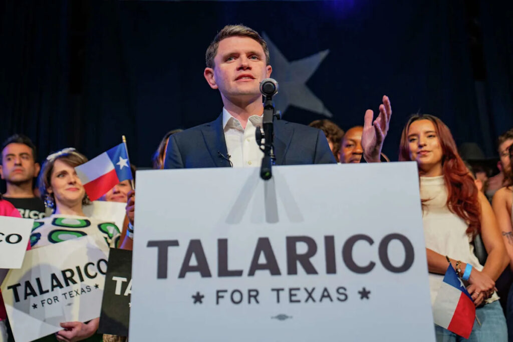 James Talarico leading Ken Paxton in Senate race, other Dems in striking distance, UH poll shows - Yahoo