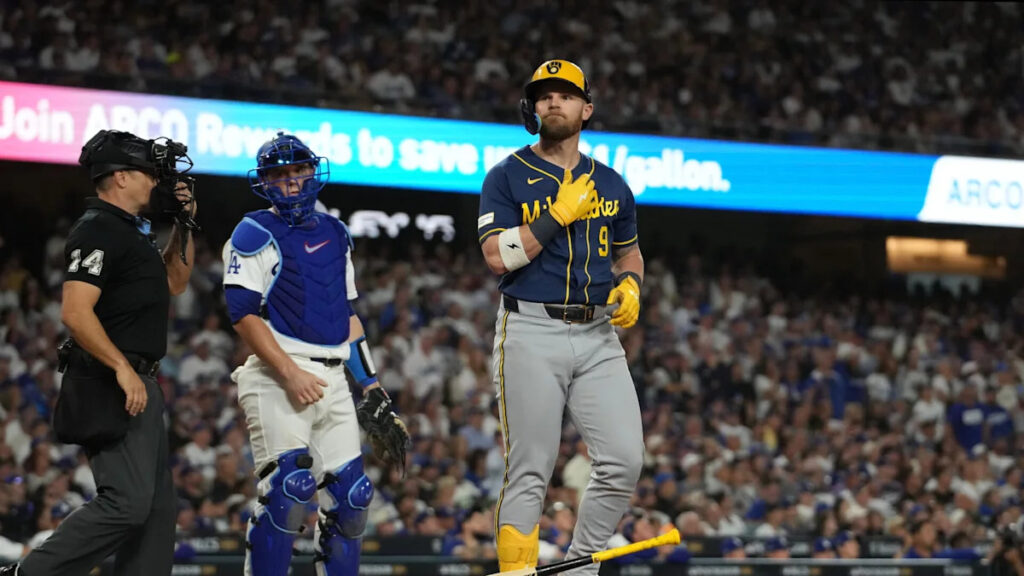 Jake Bauers was ready to retire. Now, his relentless at-bats have Brewers on brink of World Series - Yahoo Sports