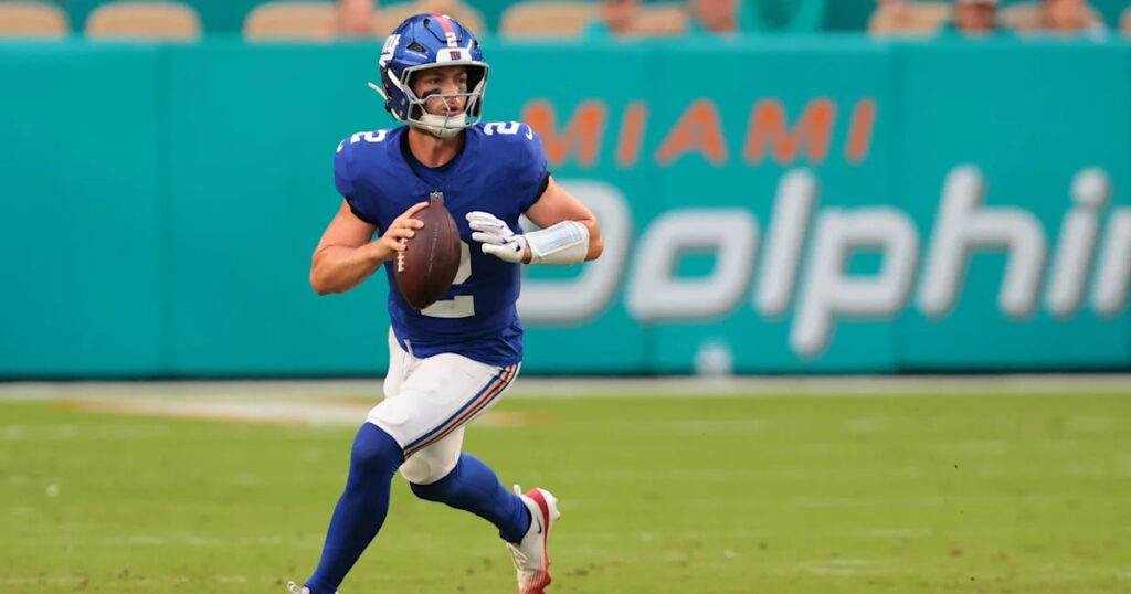 Giants elevate QB Jake Haener, LB Trace Ford from practice squad - Yahoo Sports