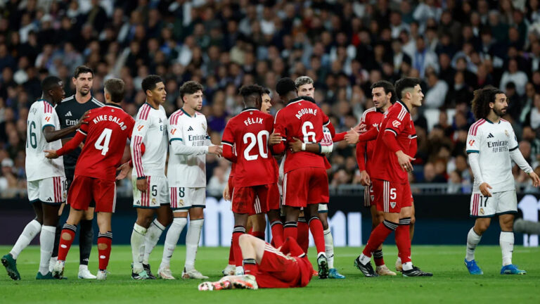 📸 Arda Güler's elbow: huge controversy during Real Madrid vs Sevilla ! - Yahoo Sports