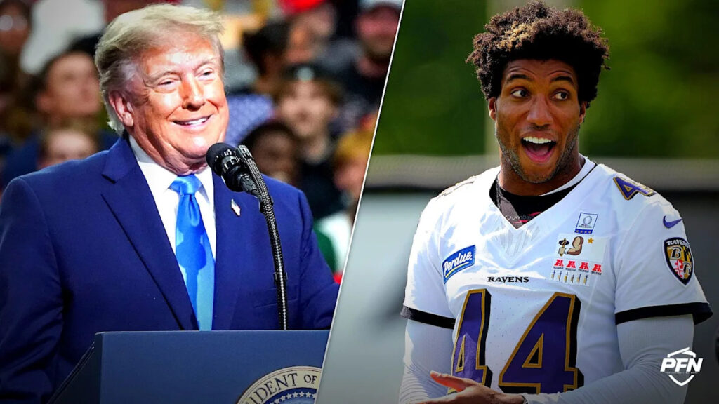‘RIP Ravens Season,’ ‘The Kiss of Death’ — NFL Fans React After Marlon Humphrey, Ravens Teammates Join Donald Trump at Baltimore County Event - Yahoo Sports