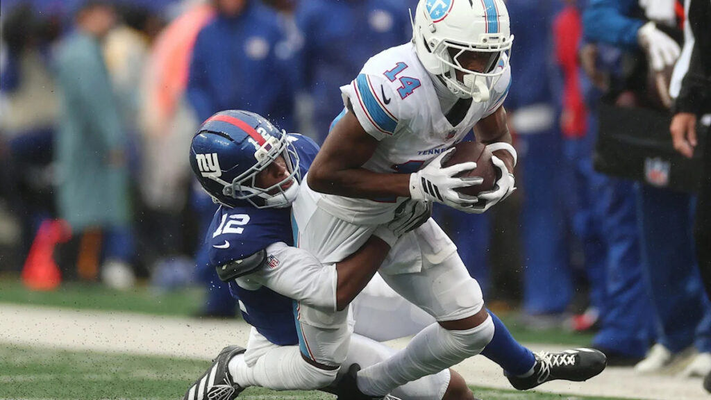 Tennessee Titans injury report: Carnell Tate, Gunnar Helm limited - Yahoo Sports