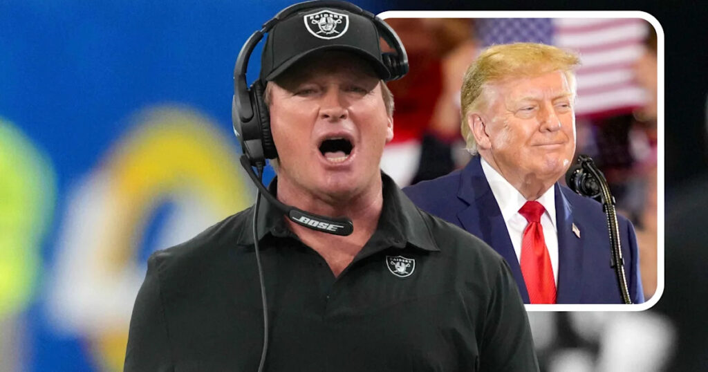 Jon Gruden makes major move for Donald Trump ahead of midterm elections - Yahoo Sports