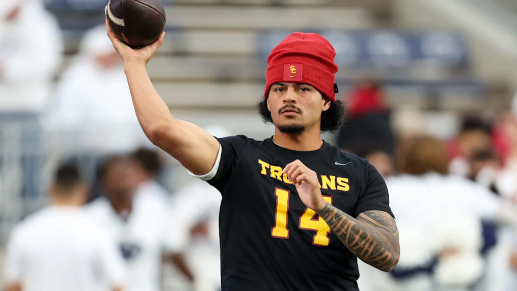 USC's Jayden Maiava snubbed in new 2027 NFL first-round mock draft - Yahoo Sports