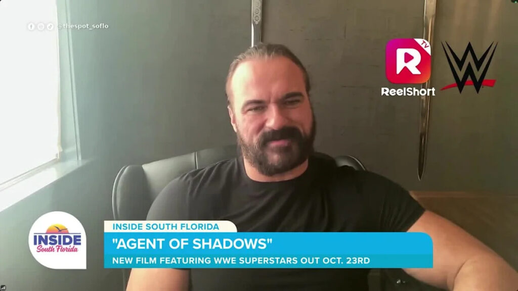 WWE star Drew McIntyre on his jump to acting in 'Agent of Shadows': 'It's been a wild six months' - Yahoo