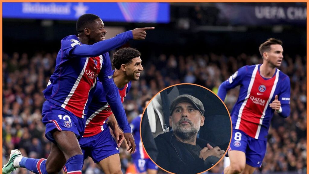 🚨 PSG 3-0 up already to stun Man City in front of watching Pep Guardiola - the Daily Briefing | Substack