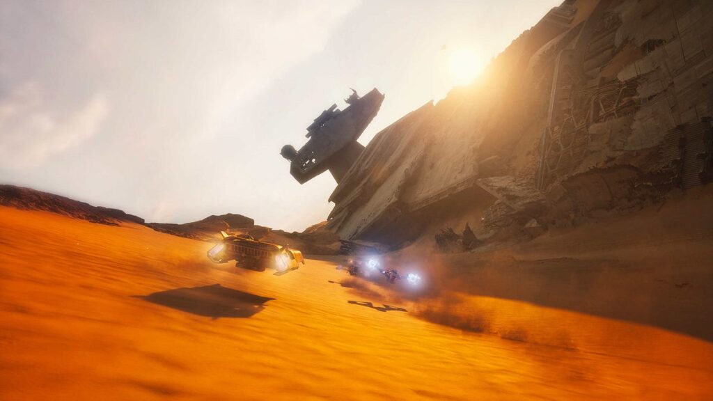 10 great hours of father-son bonding with Star Wars Galactic Racer - Game File | Stephen Totilo