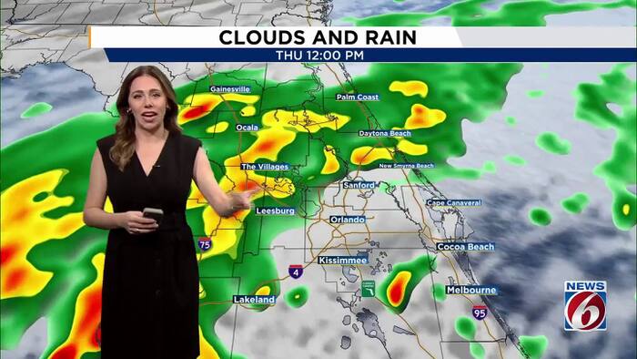 Wet weather continues, drier air returns next week. Here’s the latest forecast - WKMG