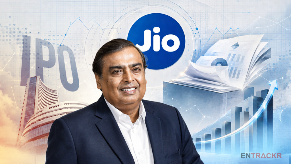 Jio Platforms lists at 21% premium, values company at Rs 12.5 lakh crore - Entrackr