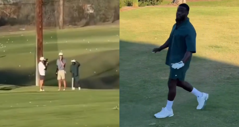 Kevin Hart Slices Golf Ball Through Wedding Reception At Valencia Golf Course - KHTS Radio