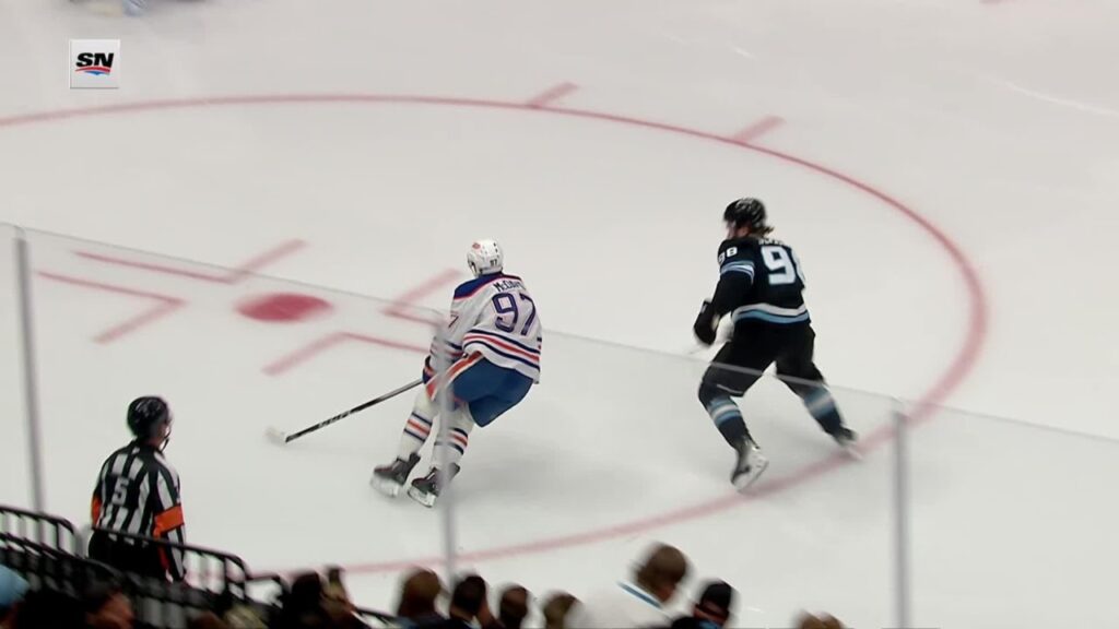 EDM@UTA: McDavid scores goal against Karel Vejmelka - NHL.com
