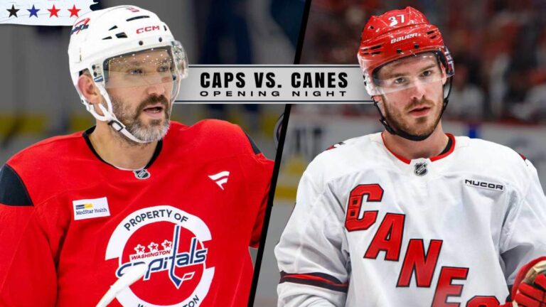Capitals vs. Hurricanes live updates: Score, highlights and observations from Opening Night - RMNB