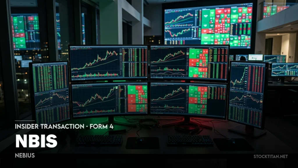 A director sold 7,260 Nebius Group (NBIS) shares in 19 transactions under a preset trading plan. - Stock Titan