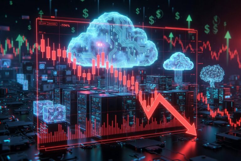 CoreWeave Sinks 7% as Financed AI Buildout Names Sell Off Apart From Cloud Software; Nebius Drops 6%, Oracle Falls 5% - 24/7 Wall St.