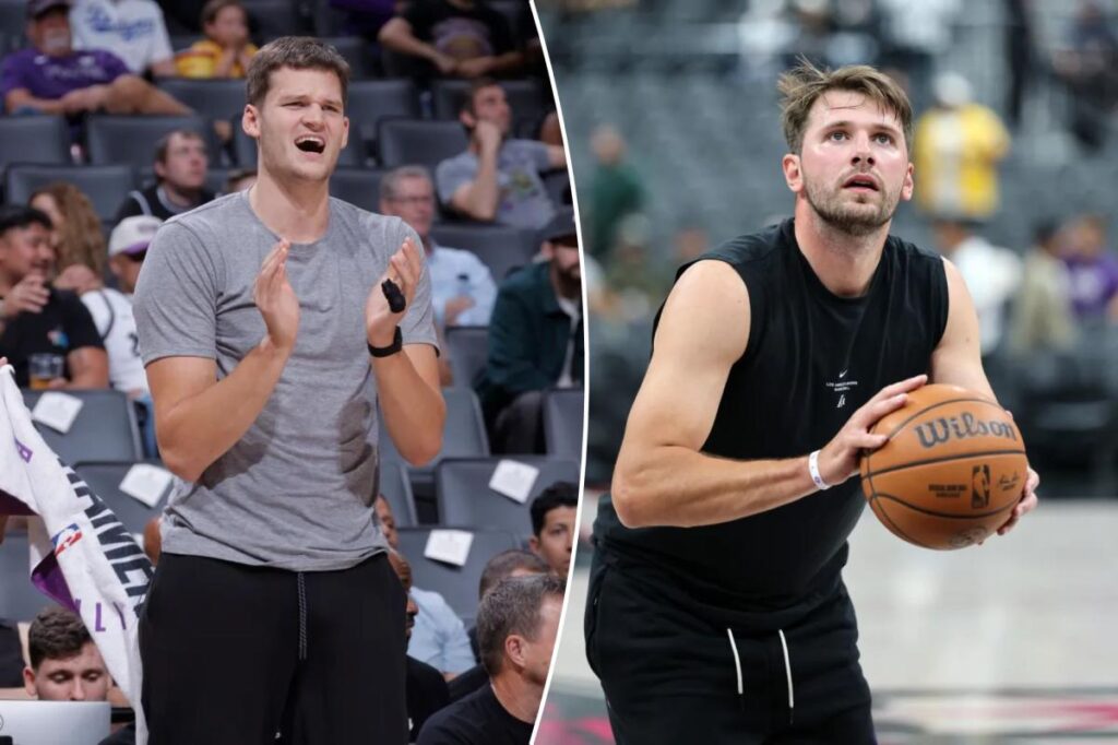 Lakers’ Walker Kessler makes preseason debut in against Warriors - New York Post