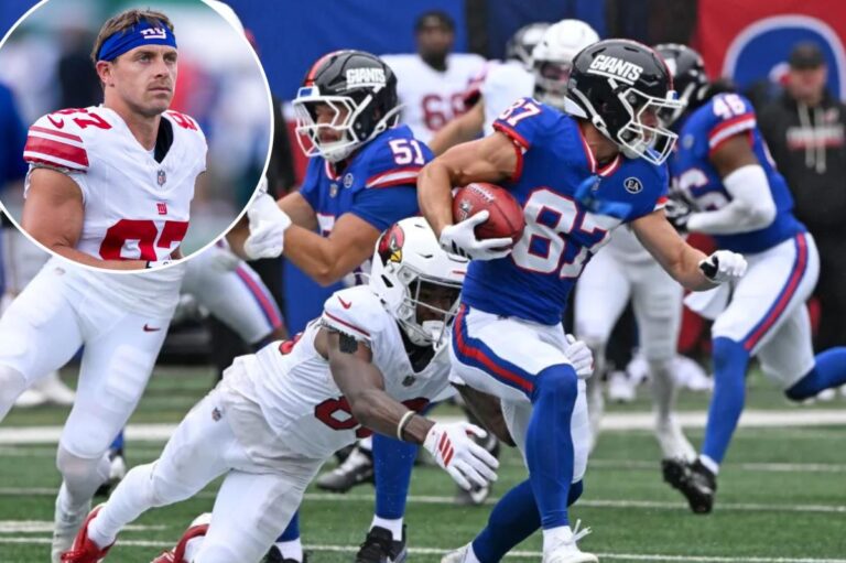 Braxton Berrios undergoes season-ending surgery in surprise Giants blow - New York Post