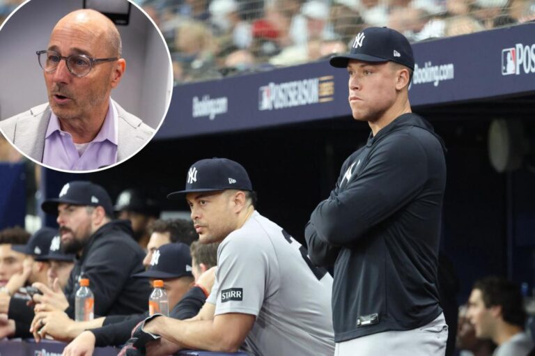 Brian Cashman explains why Aaron Judge’s Yankees ALDS absence ‘wasn’t a choice’ - New York Post