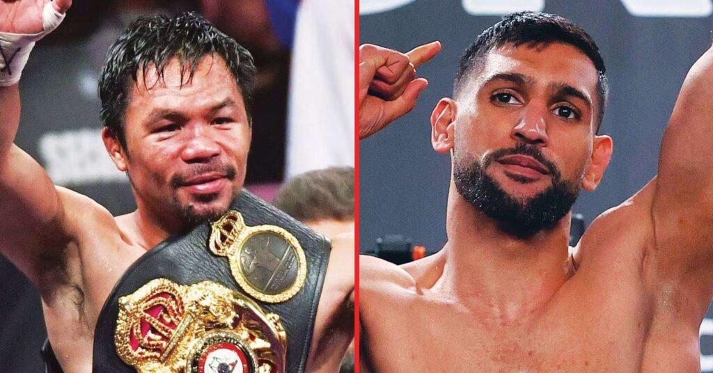 Amir Khan names his one condition to fight Manny Pacquiao after being 'happy' with the offer - Boxing News Online