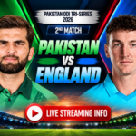 PAK vs ENG LIVE Streaming: When And Where To Watch Pakistan vs England 2nd Pakistan ODI Tri-Series 2026... - Lokmat Times