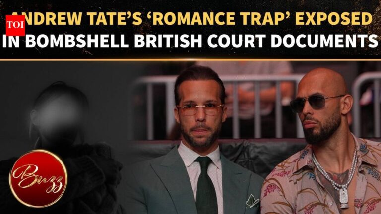 Tate Brothers’ Alleged Game EXPOSED: British Officials Reveal How Women Were ‘LURED’ - The Times of India